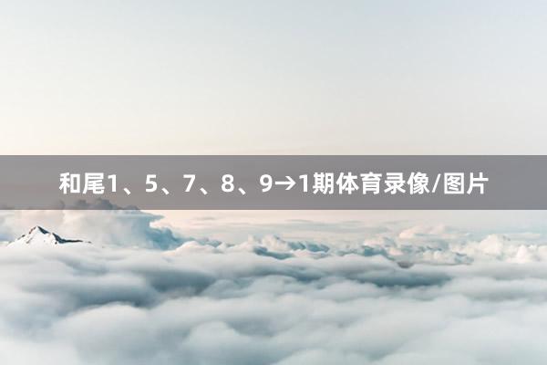 和尾1、5、7、8、9→1期体育录像/图片