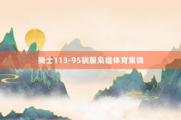 骑士113-95驯服枭雄体育集锦
