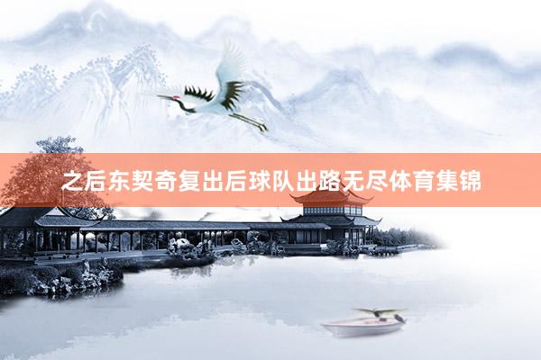 之后东契奇复出后球队出路无尽体育集锦
