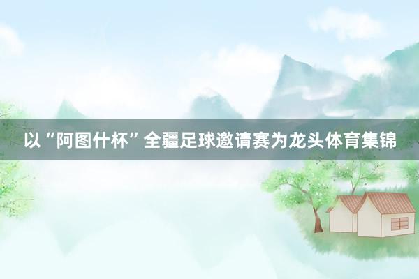 以“阿图什杯”全疆足球邀请赛为龙头体育集锦
