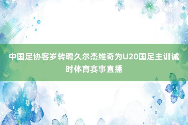 中国足协客岁转聘久尔杰维奇为U20国足主训诫时体育赛事直播