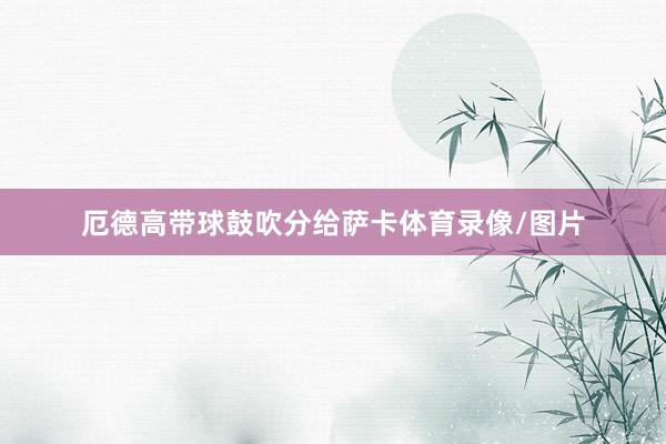 厄德高带球鼓吹分给萨卡体育录像/图片