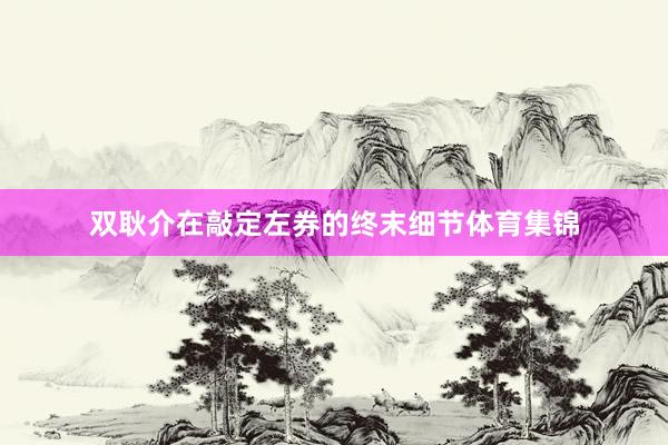 双耿介在敲定左券的终末细节体育集锦