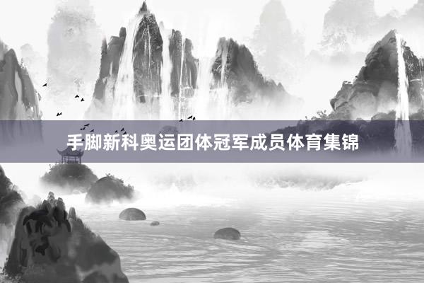 手脚新科奥运团体冠军成员体育集锦