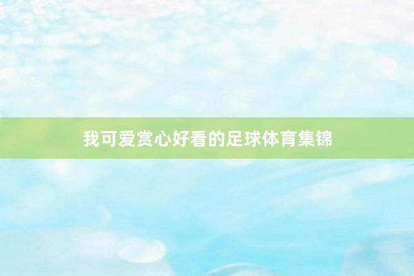 我可爱赏心好看的足球体育集锦