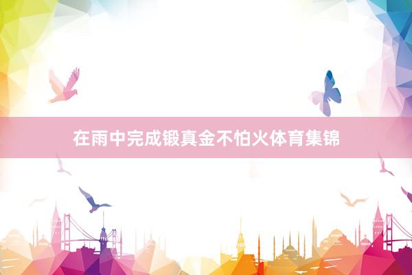 在雨中完成锻真金不怕火体育集锦