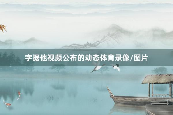 字据他视频公布的动态体育录像/图片