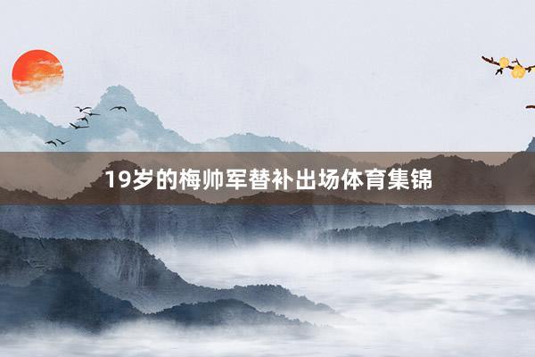 19岁的梅帅军替补出场体育集锦