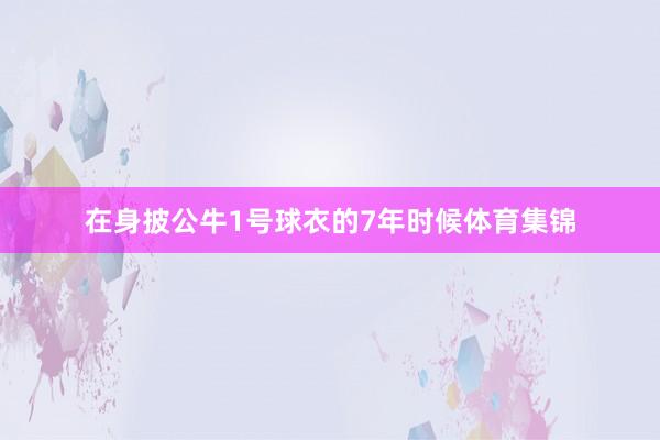 在身披公牛1号球衣的7年时候体育集锦