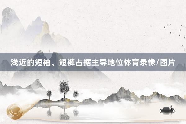 浅近的短袖、短裤占据主导地位体育录像/图片