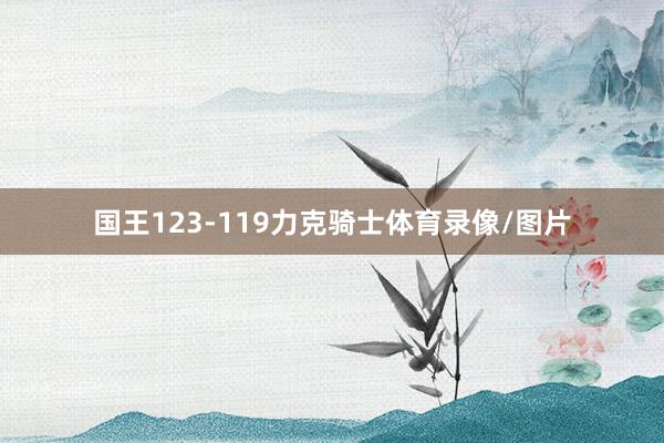 国王123-119力克骑士体育录像/图片