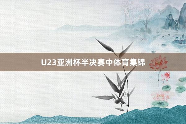 U23亚洲杯半决赛中体育集锦